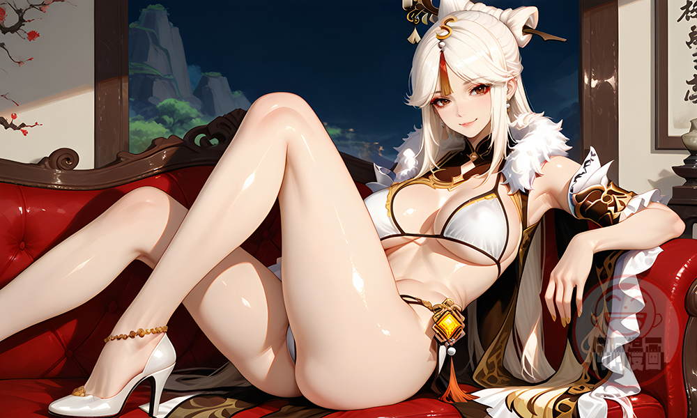 凝光 ningguang bikini 比基尼-pixiv插画-作品交流服务