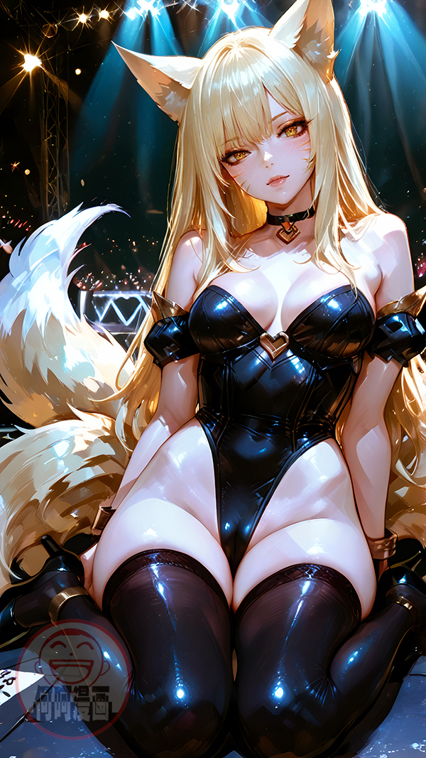 Ahri 阿狸-pixiv插画-作品交流服务