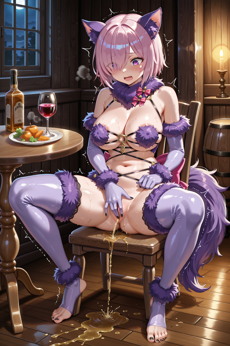 很明显玛修喝醉了 绝对不是酒有问题-pixiv插画-作品交流服务