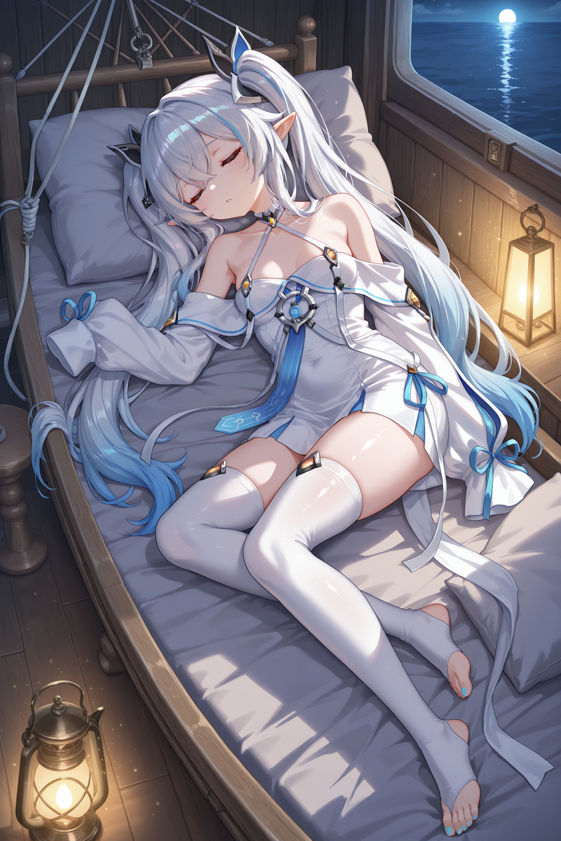 图片[5]-海边熟睡-pixiv插画-作品交流服务