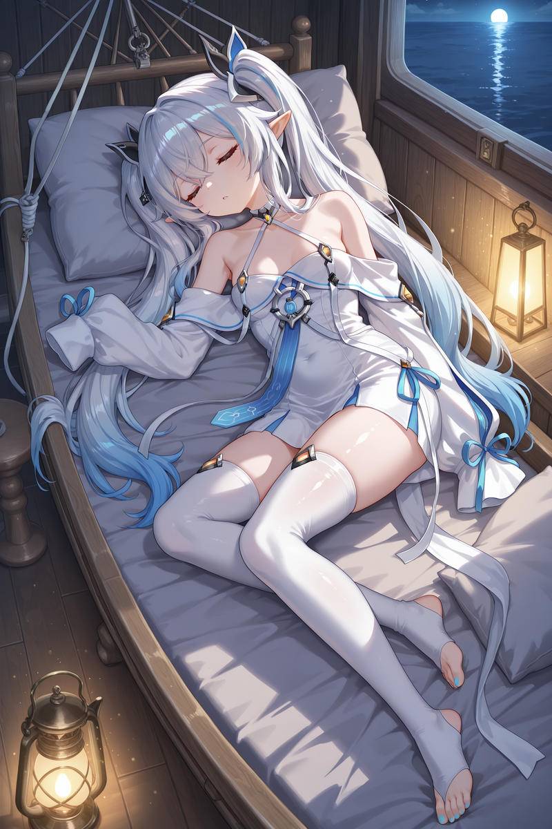 图片[5]-海边熟睡-pixiv插画-作品交流服务