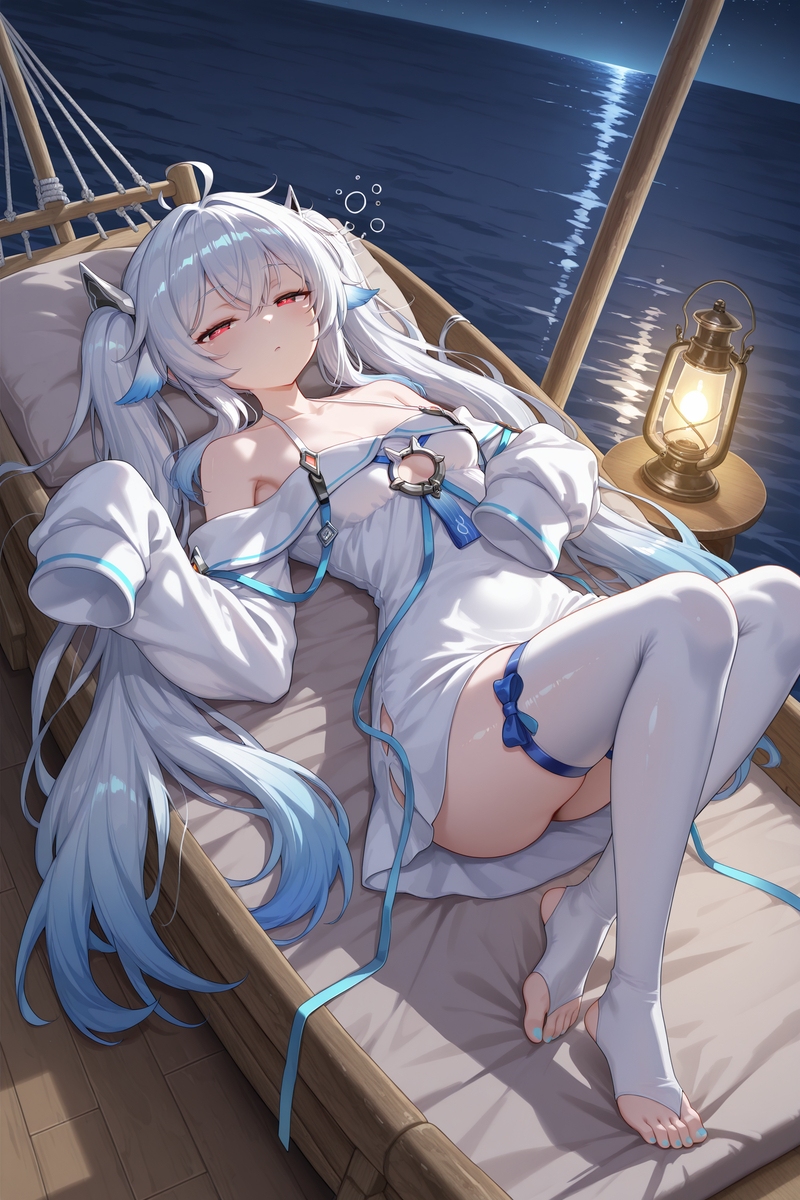 图片[8]-海边熟睡-pixiv插画-作品交流服务