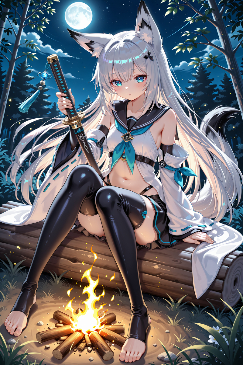 江风-pixiv插画-作品交流服务