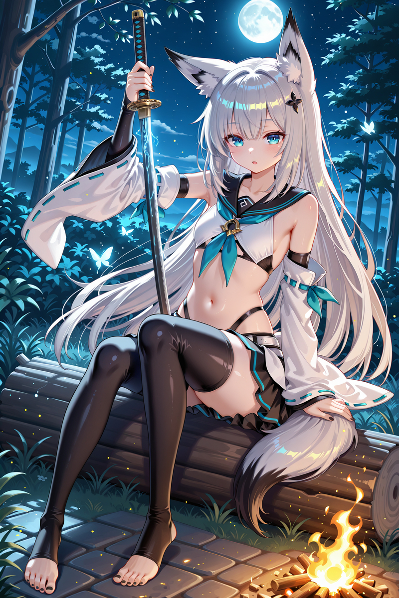 江风-pixiv插画-作品交流服务