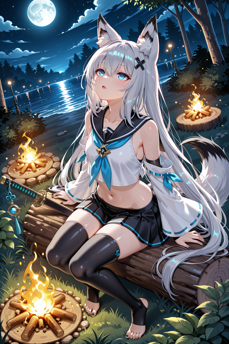 江风-pixiv插画-作品交流服务