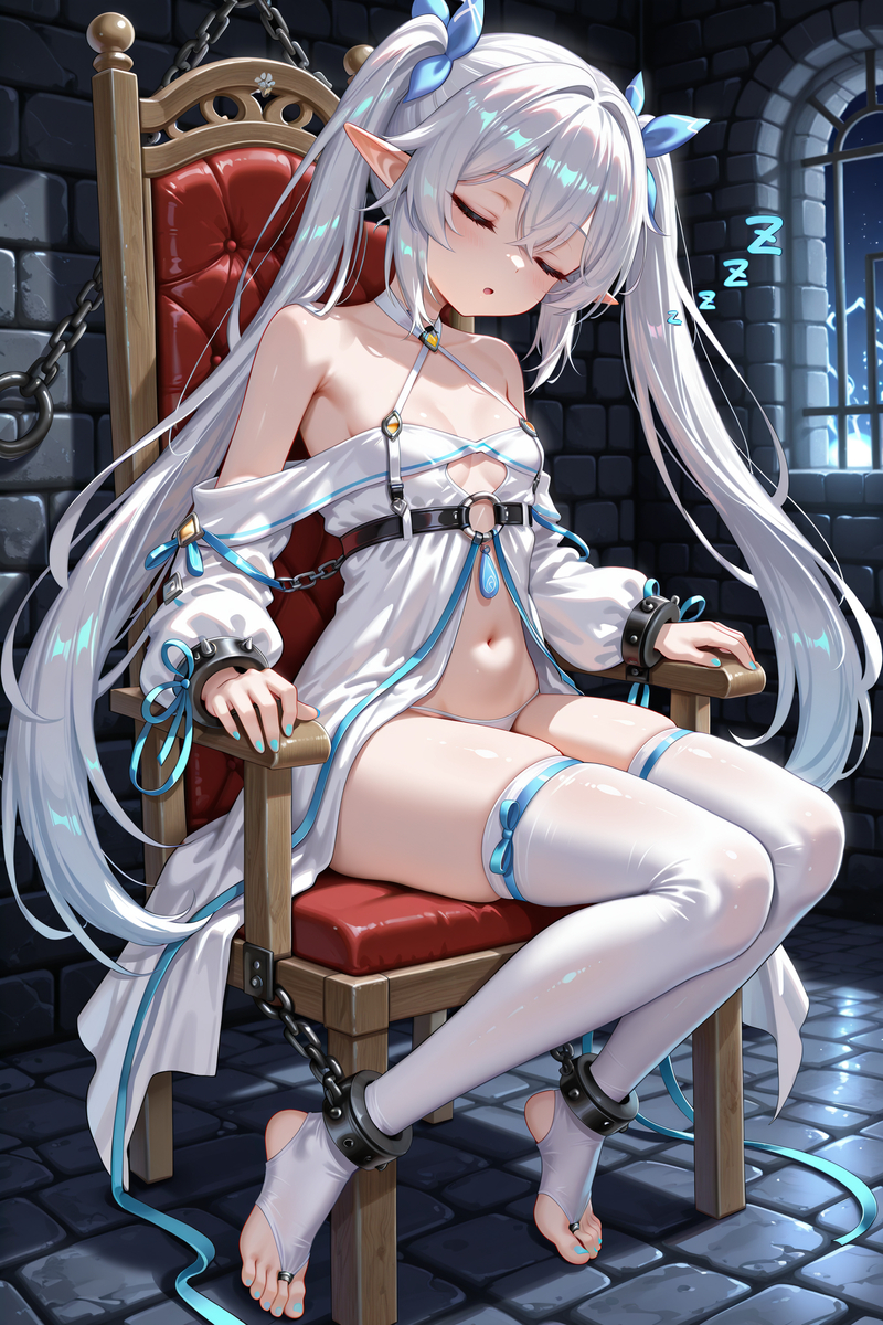 拉菲—拘束调教的前奏-pixiv插画-作品交流服务