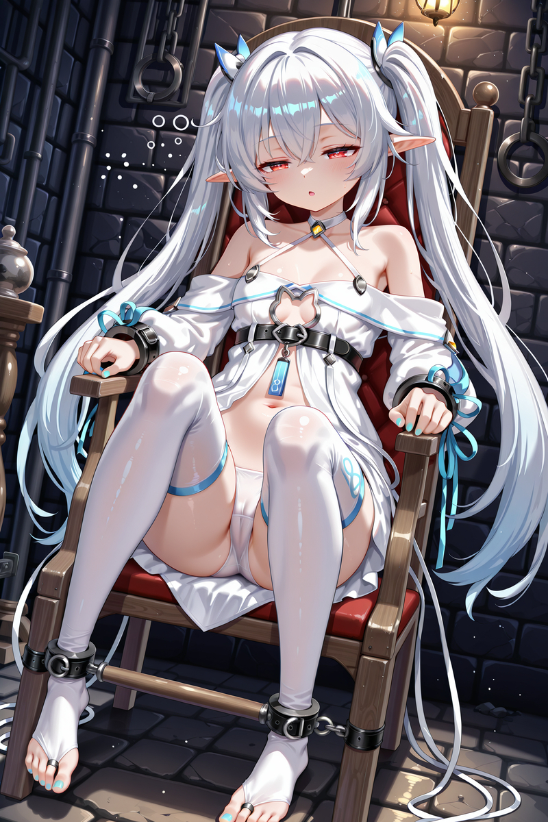 拉菲—拘束调教的前奏-pixiv插画-作品交流服务