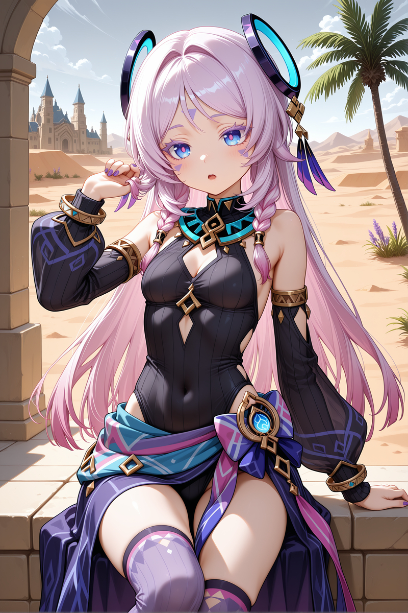 沙漠-pixiv插画-作品交流服务