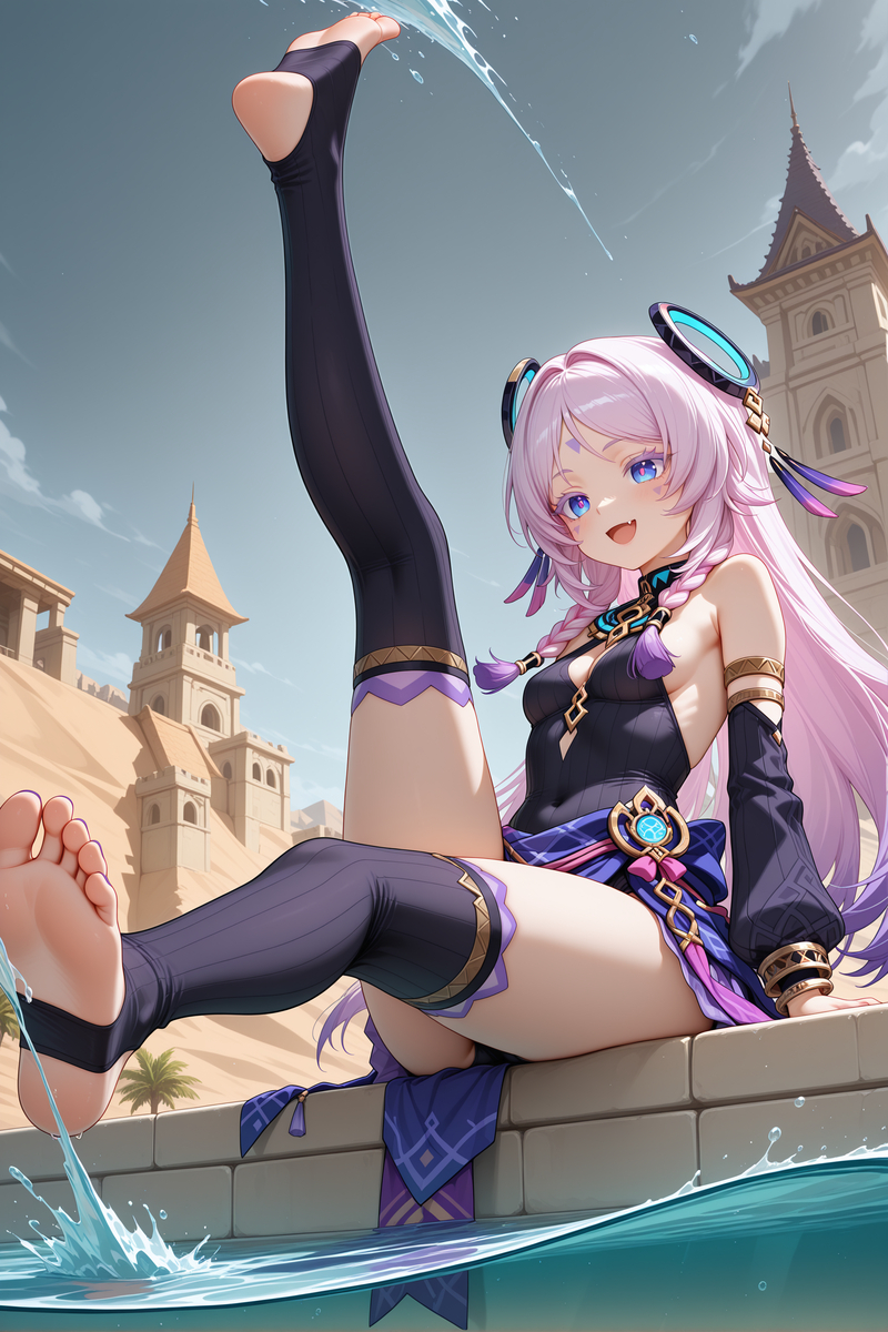 沙漠-pixiv插画-作品交流服务