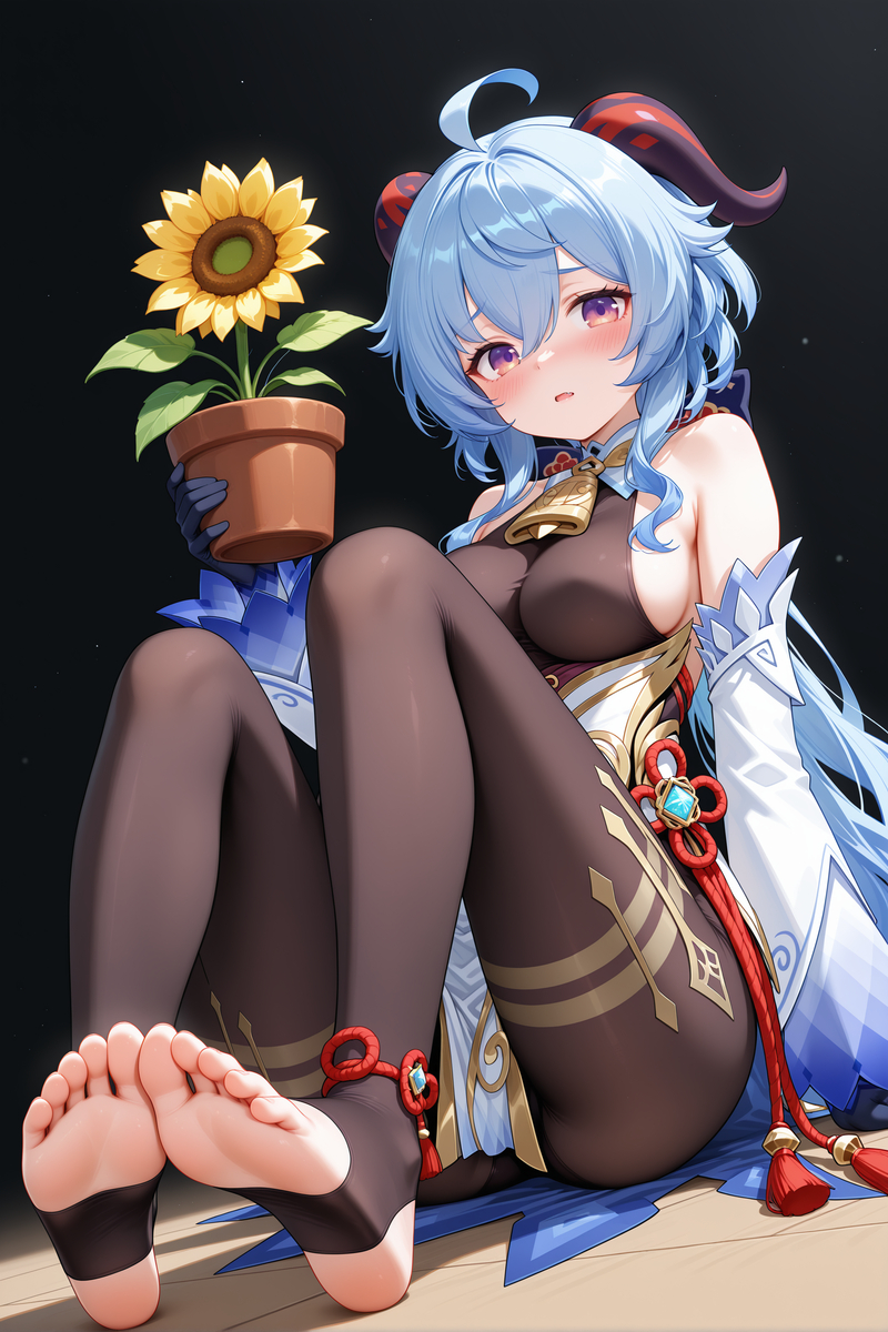 甘雨-pixiv插画-作品交流服务