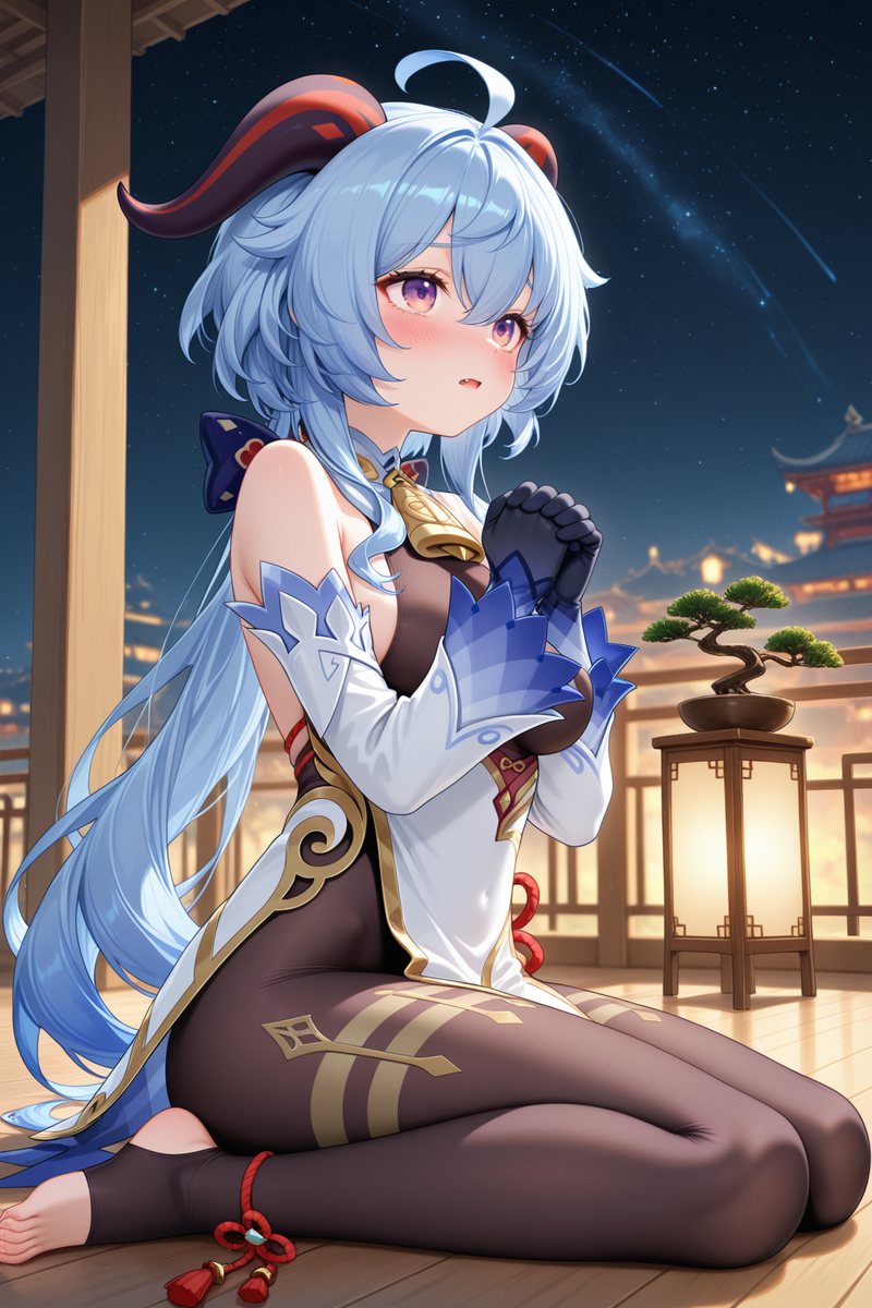 甘雨-pixiv插画-作品交流服务