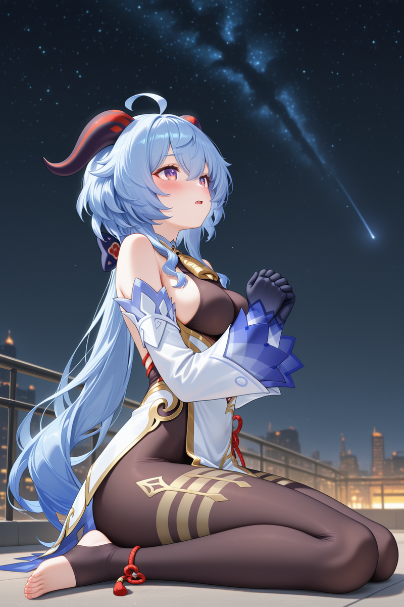 甘雨-pixiv插画-作品交流服务