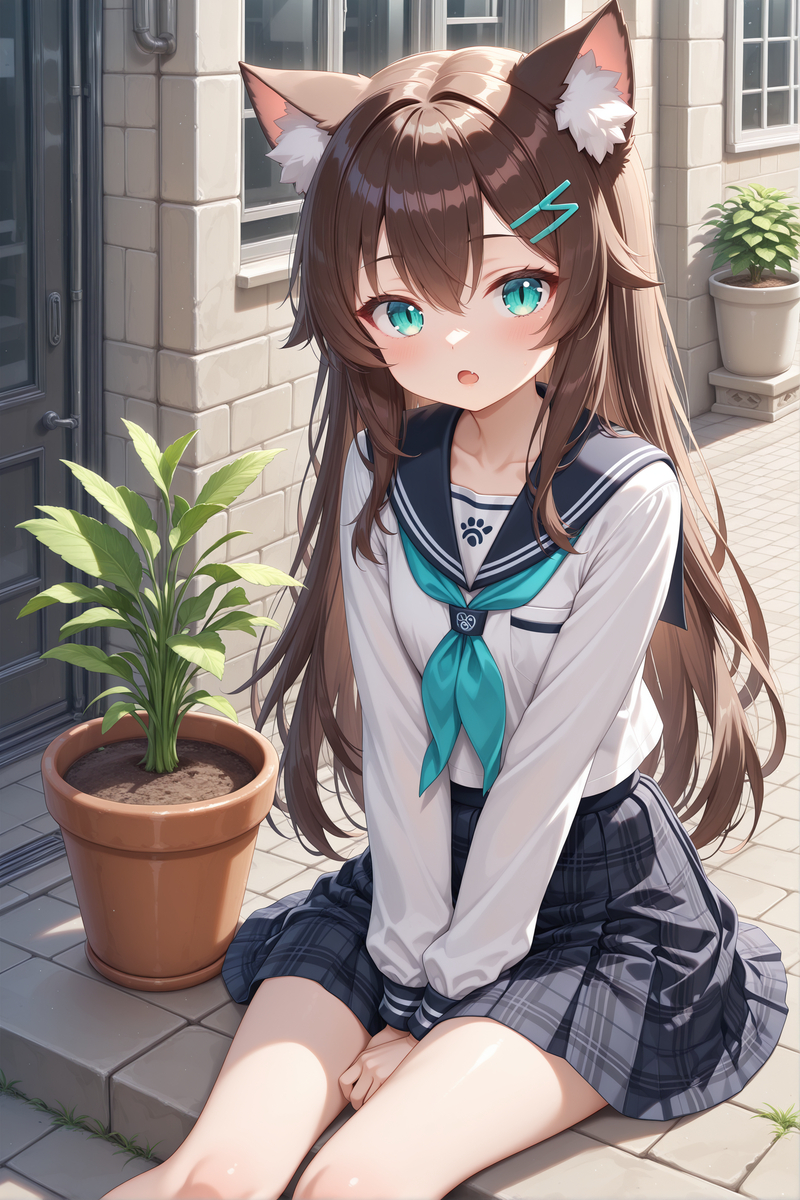 猫娘-pixiv插画-作品交流服务