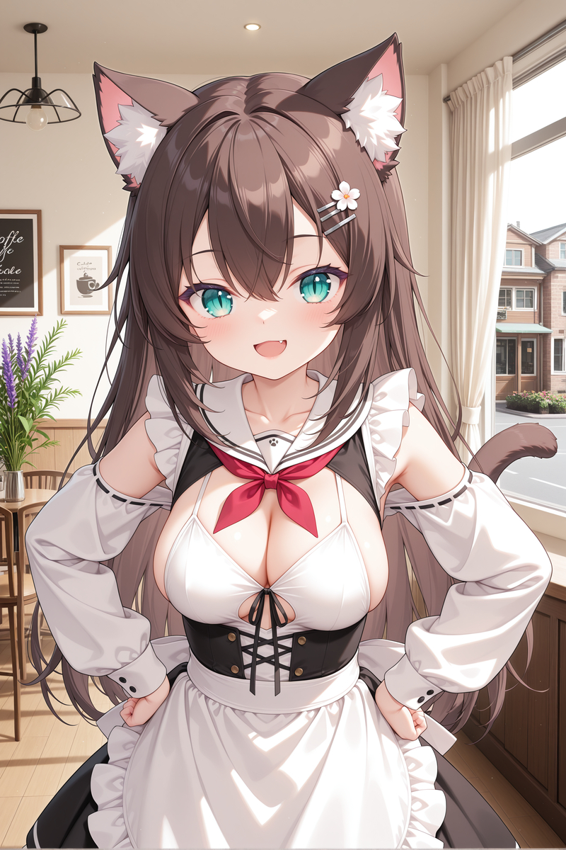 猫娘-pixiv插画-作品交流服务