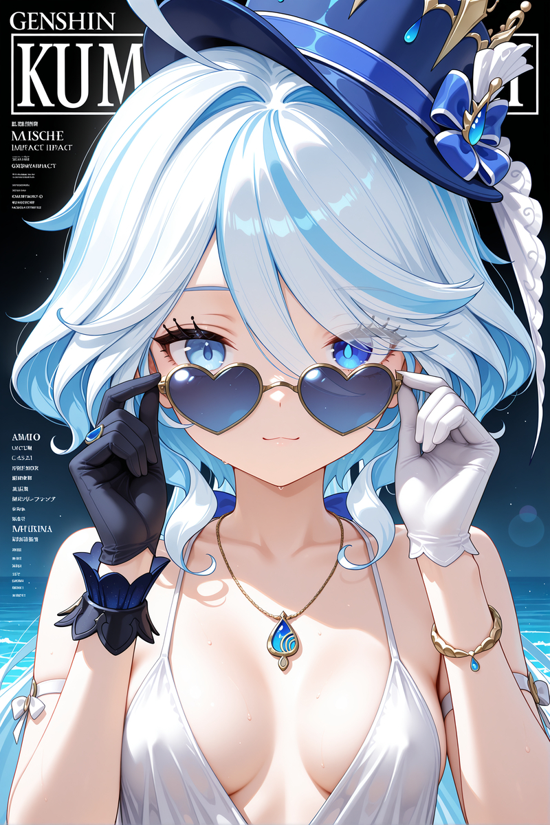 明星杂志 芙宁娜！-pixiv插画-作品交流服务