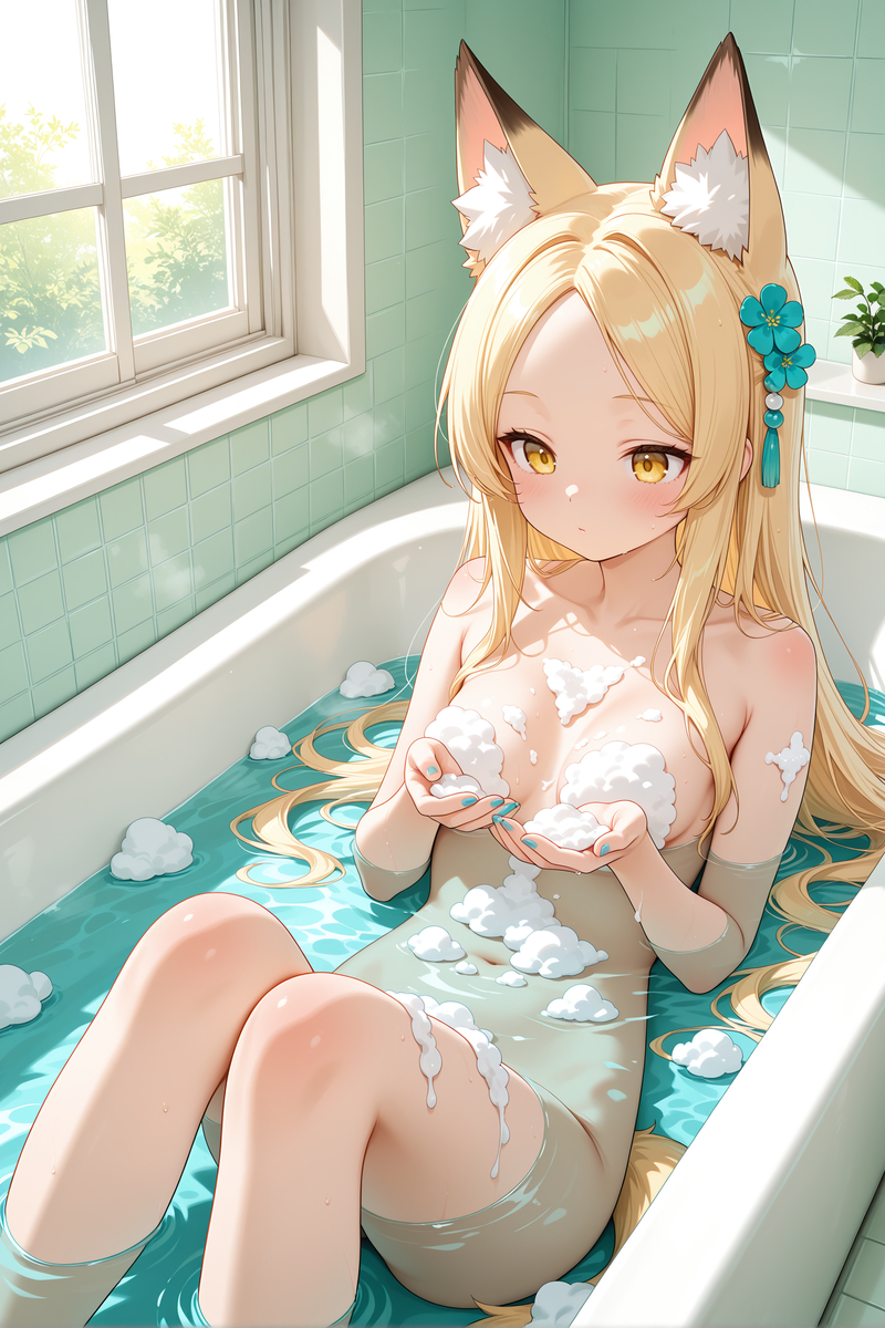 泡澡淋浴继续扣-pixiv插画-作品交流服务