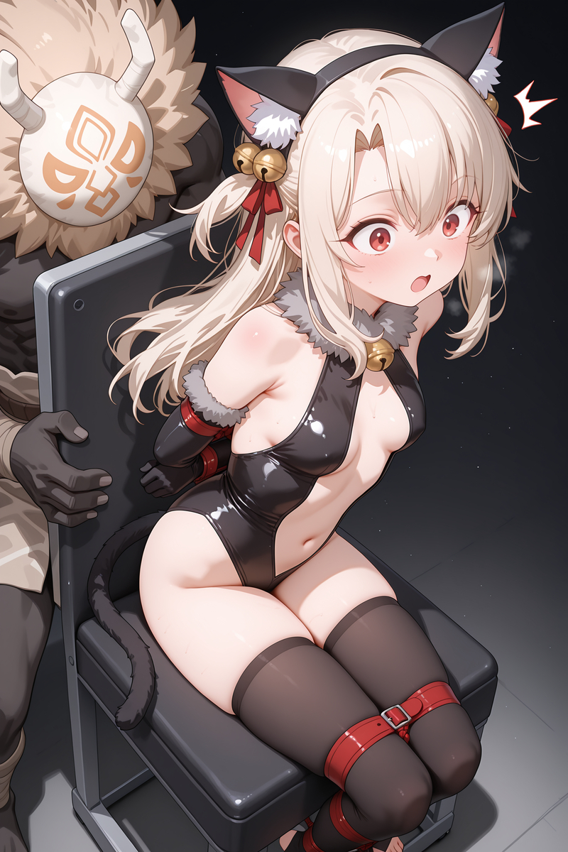 伊莉雅与丘丘人玩游戏-pixiv插画-作品交流服务