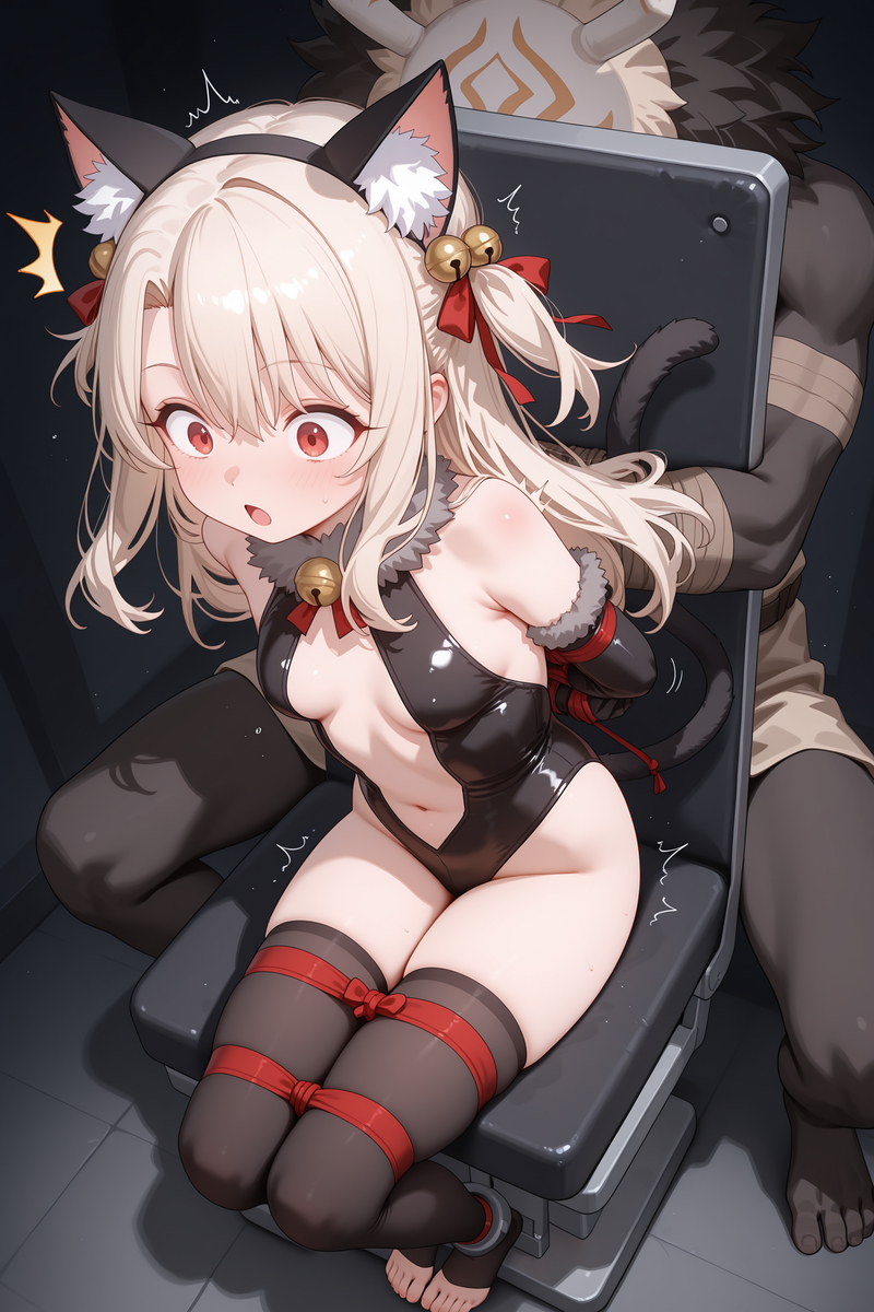 伊莉雅与丘丘人玩游戏-pixiv插画-作品交流服务