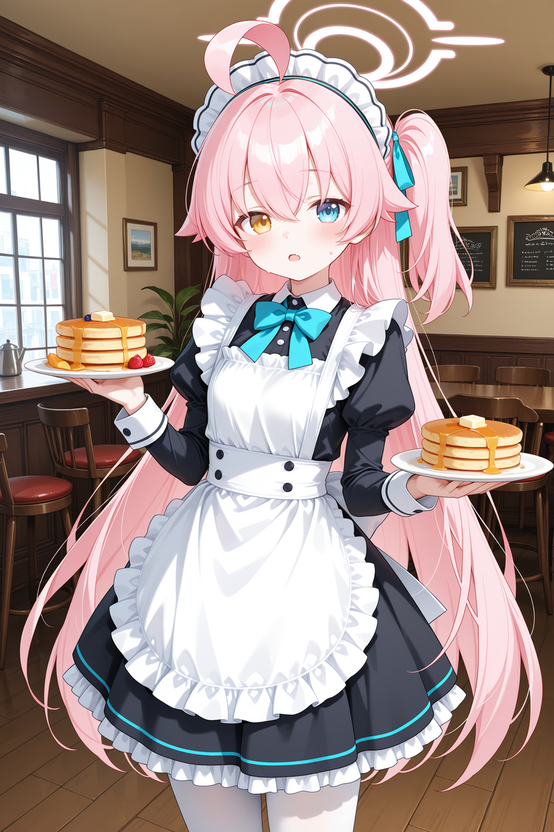 星野穿女仆装也好看-pixiv插画-作品交流服务