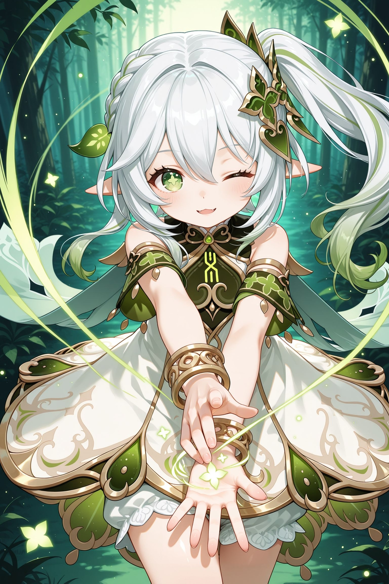 纳西妲-pixiv插画-作品交流服务