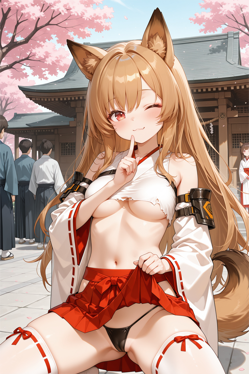 刻俄柏巫女服-pixiv插画-作品交流服务