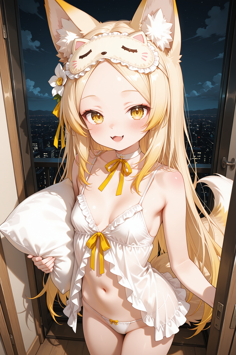 可以一起睡吗？很乖很安静-pixiv插画-作品交流服务