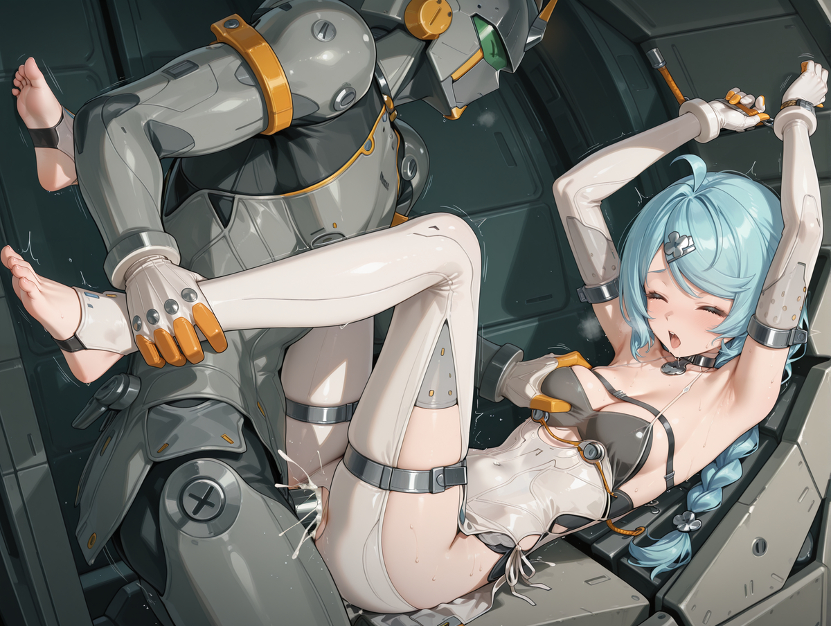 席德和机器人玩-pixiv插画-作品交流服务