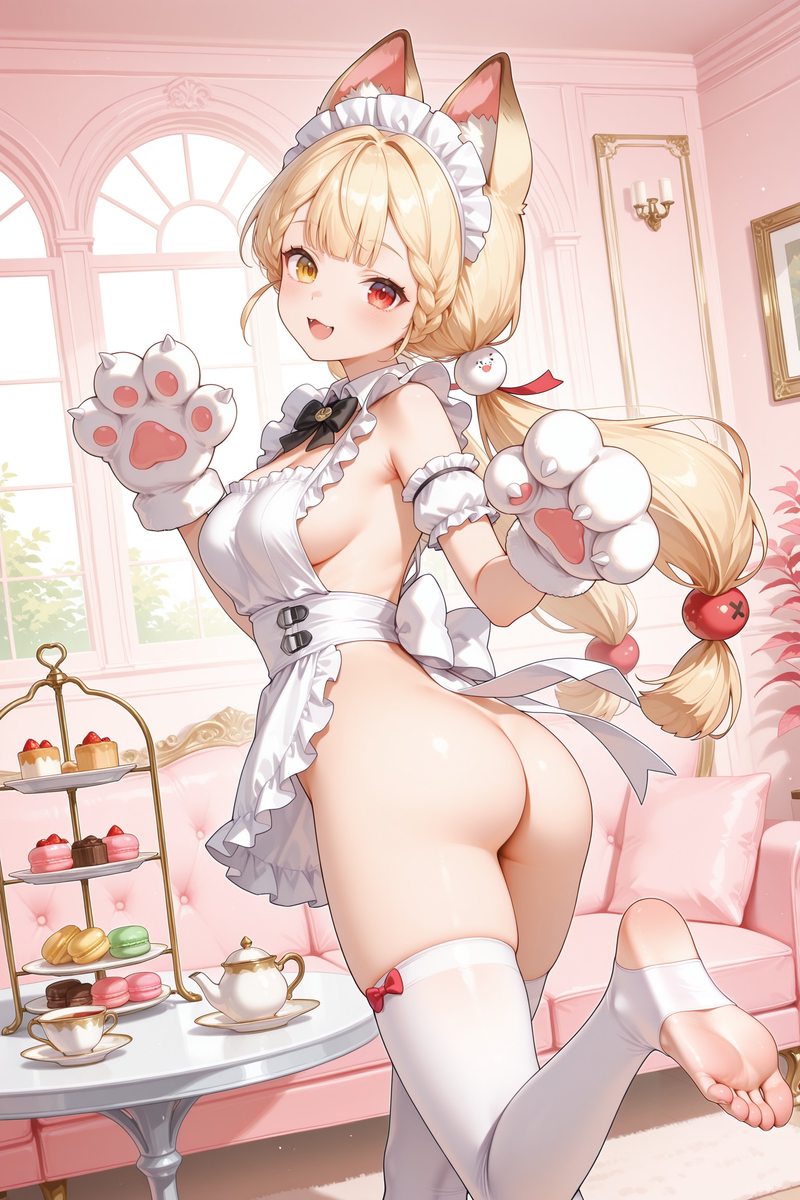 图片[11]-爱丽丝半裸女仆-pixiv插画-作品交流服务