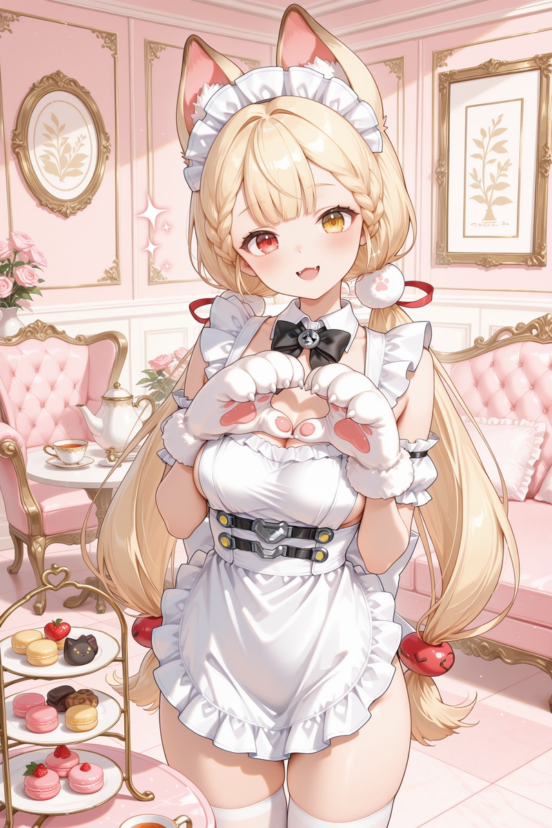 爱丽丝半裸女仆-pixiv插画-作品交流服务