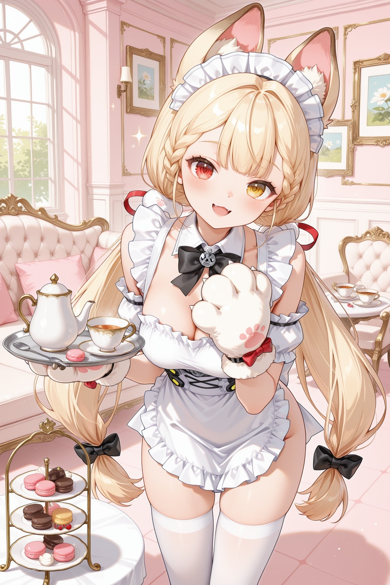 图片[7]-爱丽丝半裸女仆-pixiv插画-作品交流服务