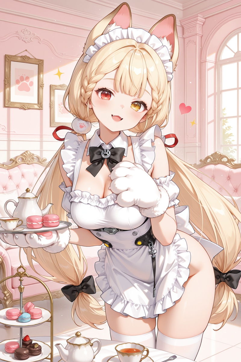 图片[8]-爱丽丝半裸女仆-pixiv插画-作品交流服务