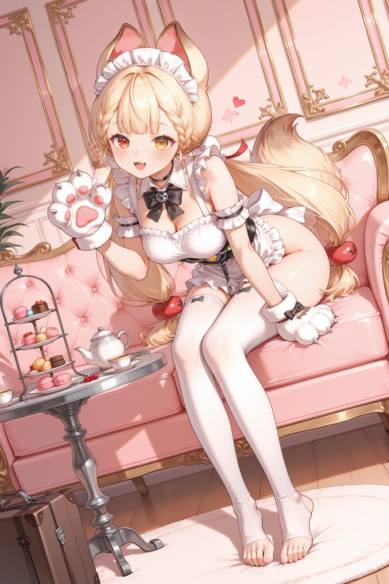 图片[9]-爱丽丝半裸女仆-pixiv插画-作品交流服务