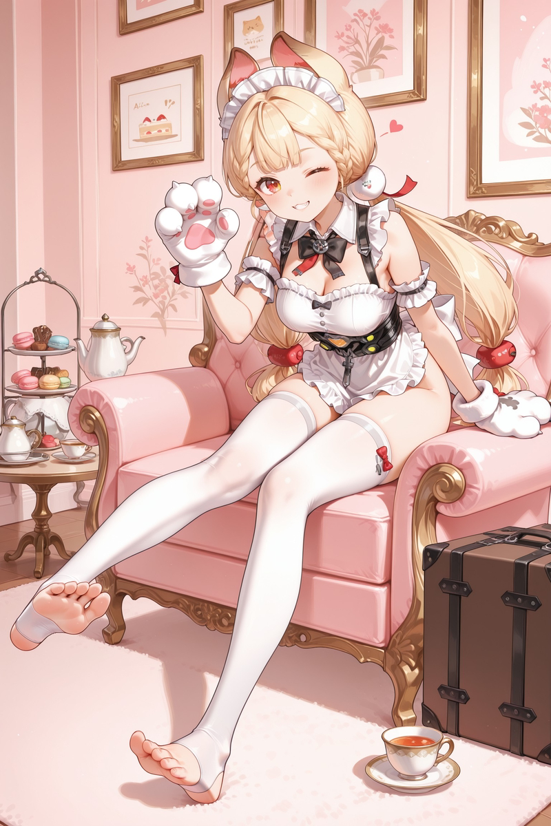 图片[10]-爱丽丝半裸女仆-pixiv插画-作品交流服务