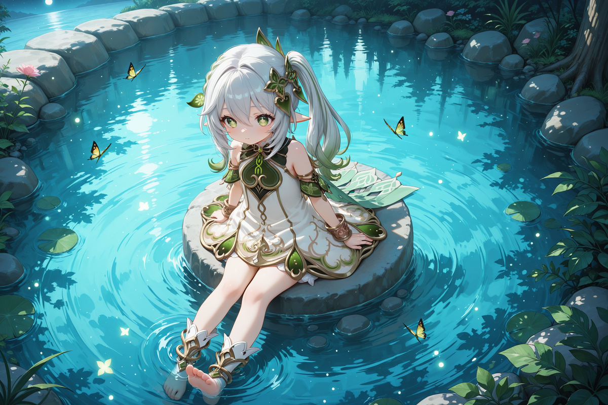 ナヒーダ纳西妲草神-pixiv插画-作品交流服务