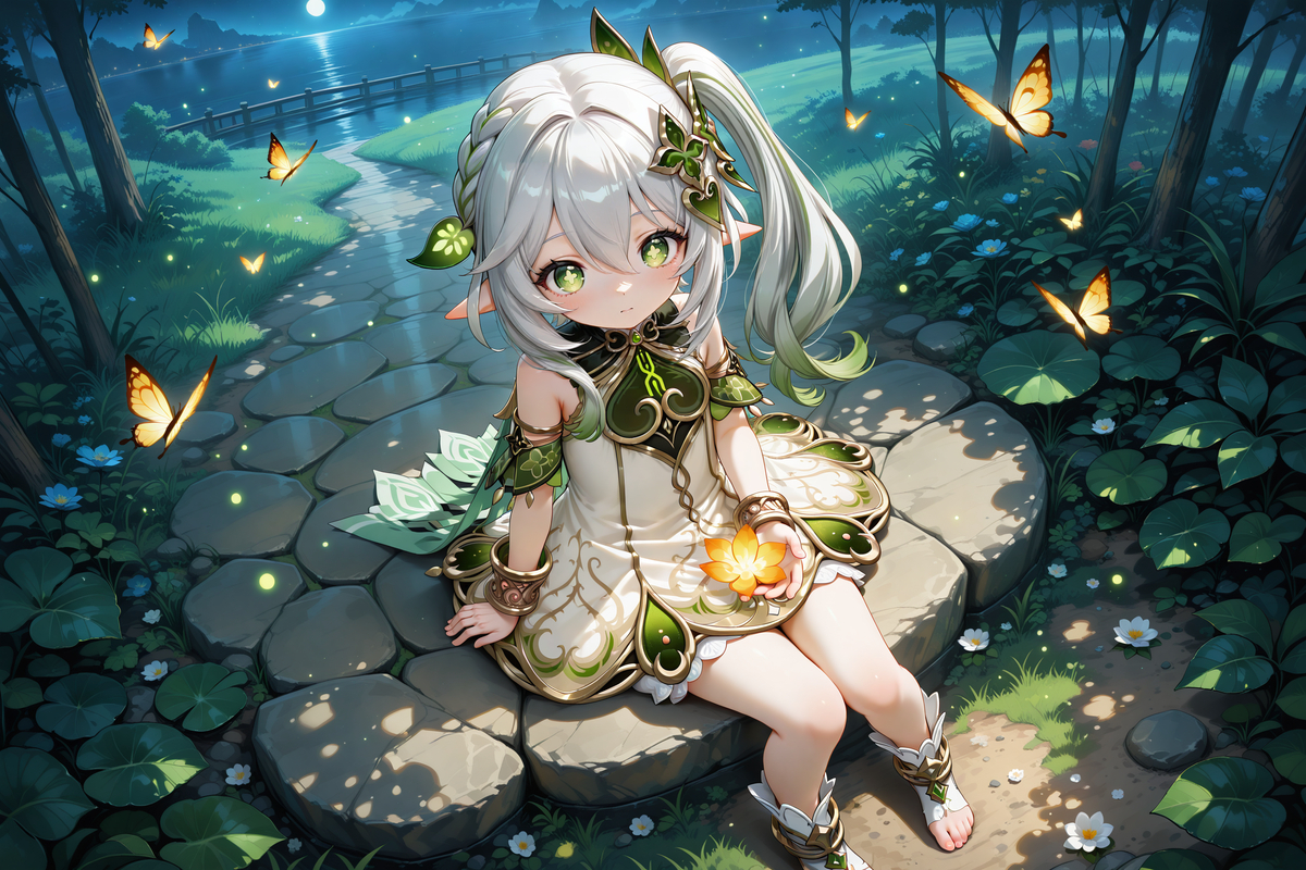 ナヒーダ纳西妲草神-pixiv插画-作品交流服务