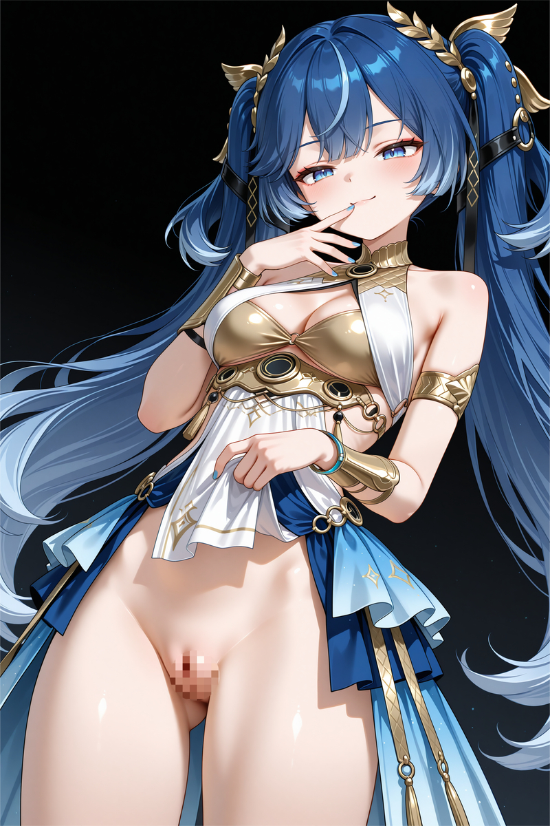 尤诺站着尿尿-pixiv插画-作品交流服务