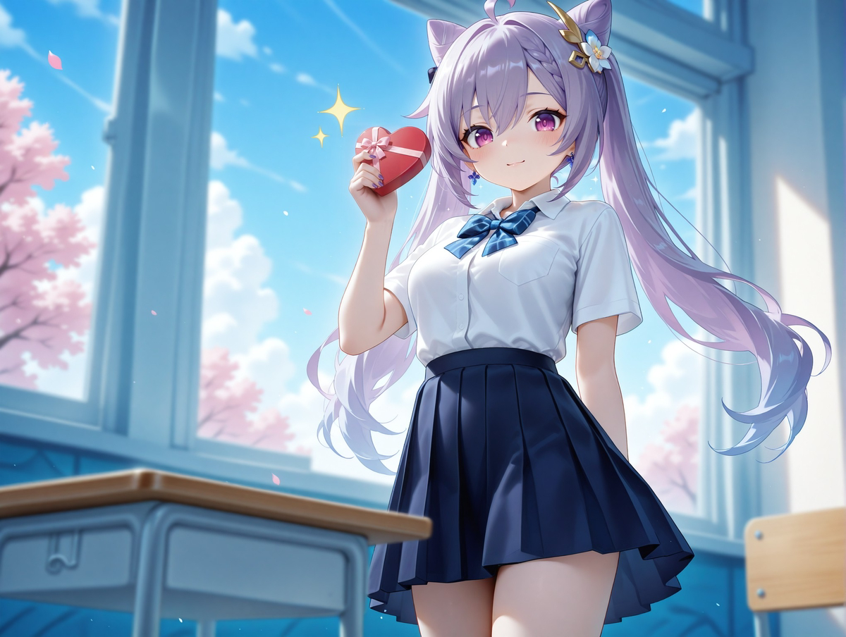 刻晴-pixiv插画-作品交流服务