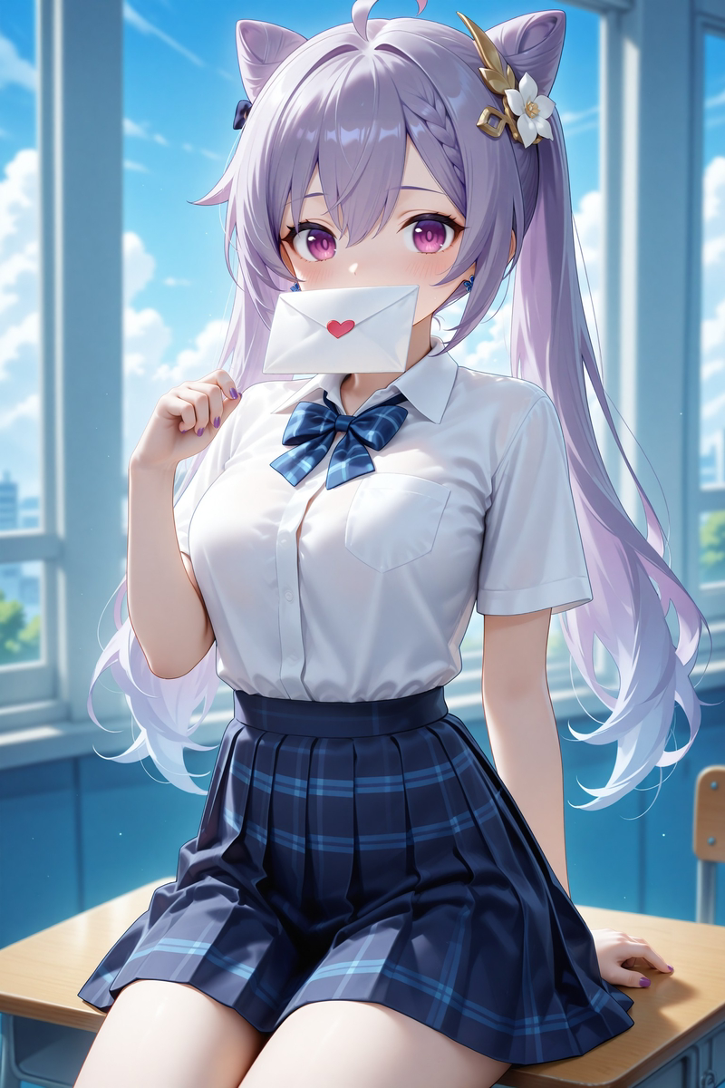 刻晴-pixiv插画-作品交流服务