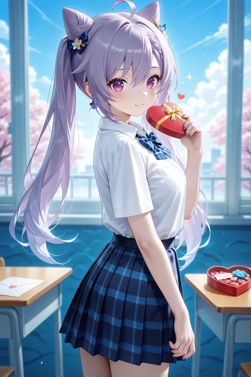 刻晴-pixiv插画-作品交流服务