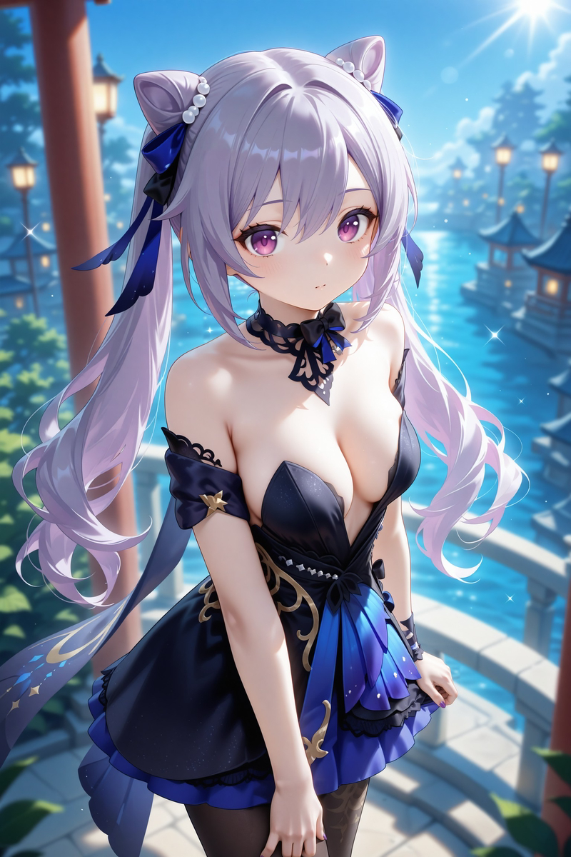 刻晴-pixiv插画-作品交流服务