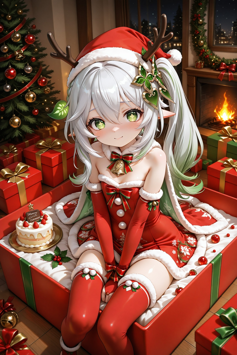 纳西妲-pixiv插画-作品交流服务