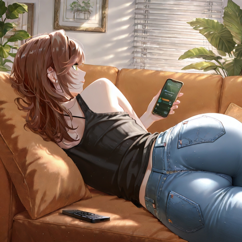 今天是在家休息的律师小姐~-pixiv插画-作品交流服务