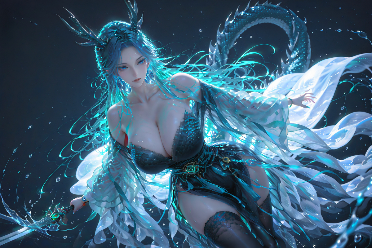 敖闰姑姑-pixiv插画-作品交流服务