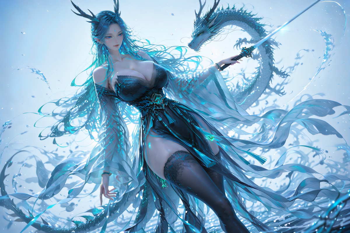 敖闰姑姑-pixiv插画-作品交流服务