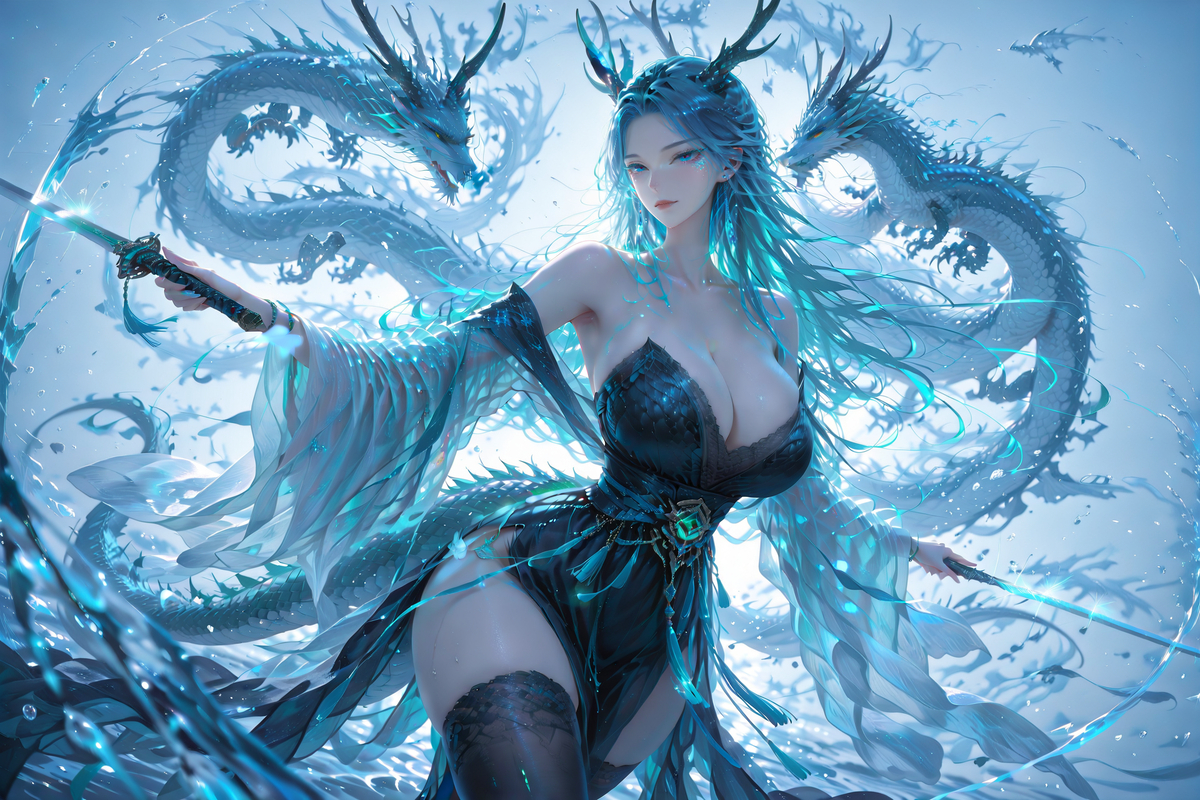 敖闰姑姑-pixiv插画-作品交流服务