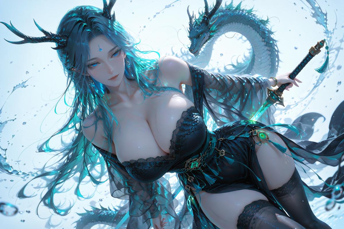 敖闰姑姑-pixiv插画-作品交流服务