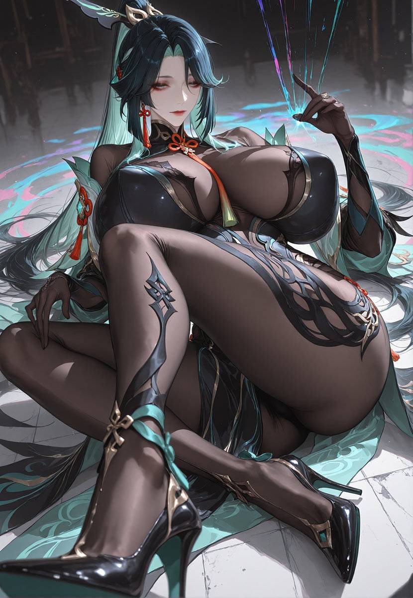 不玩原神-pixiv插画-作品交流服务