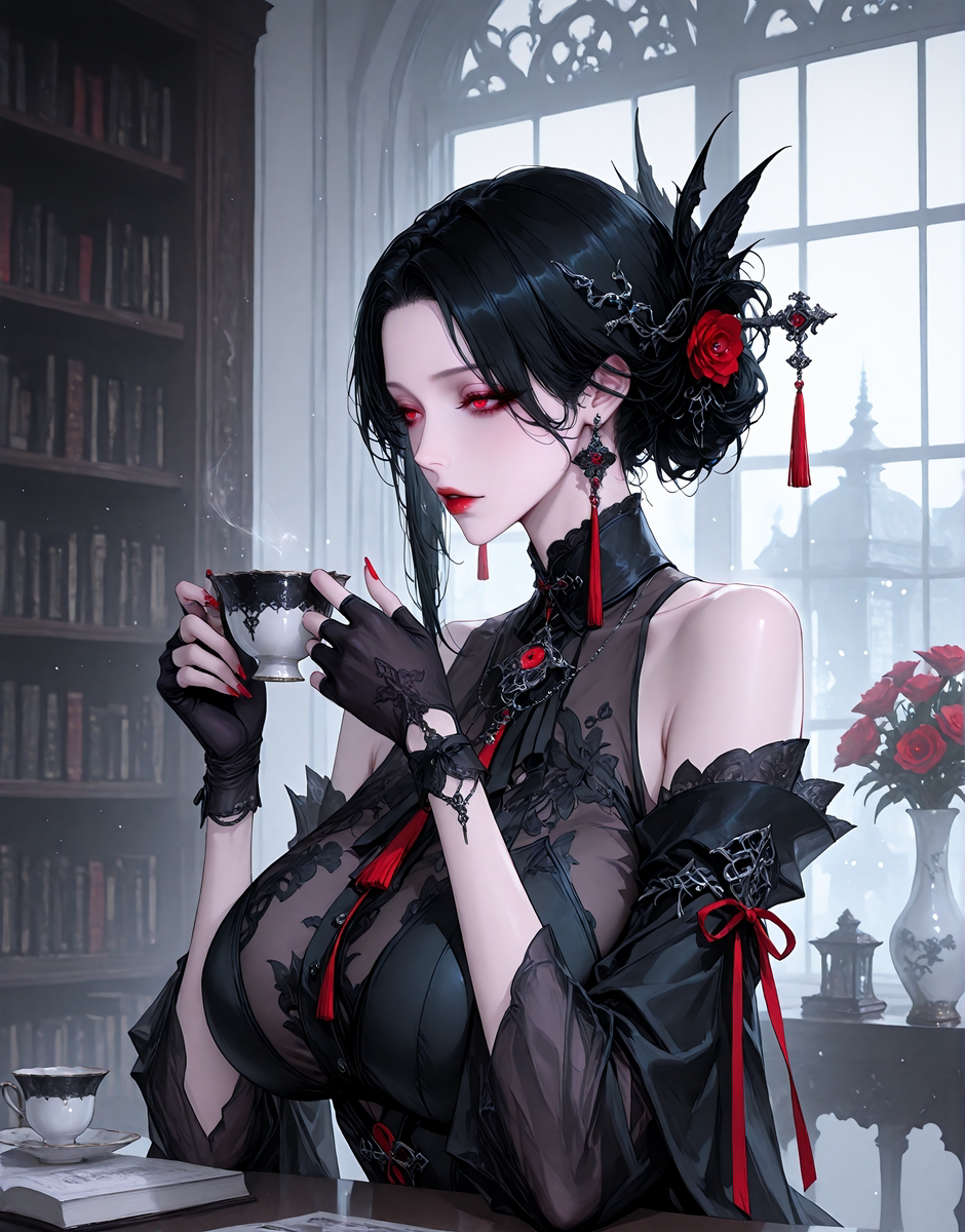 嗯哼-pixiv插画-作品交流服务