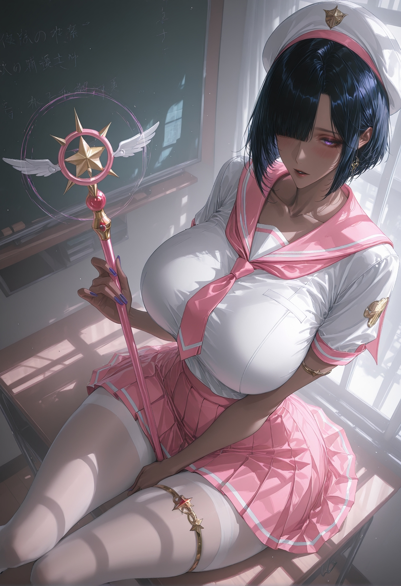 百变小樱魔术卡-pixiv插画-作品交流服务