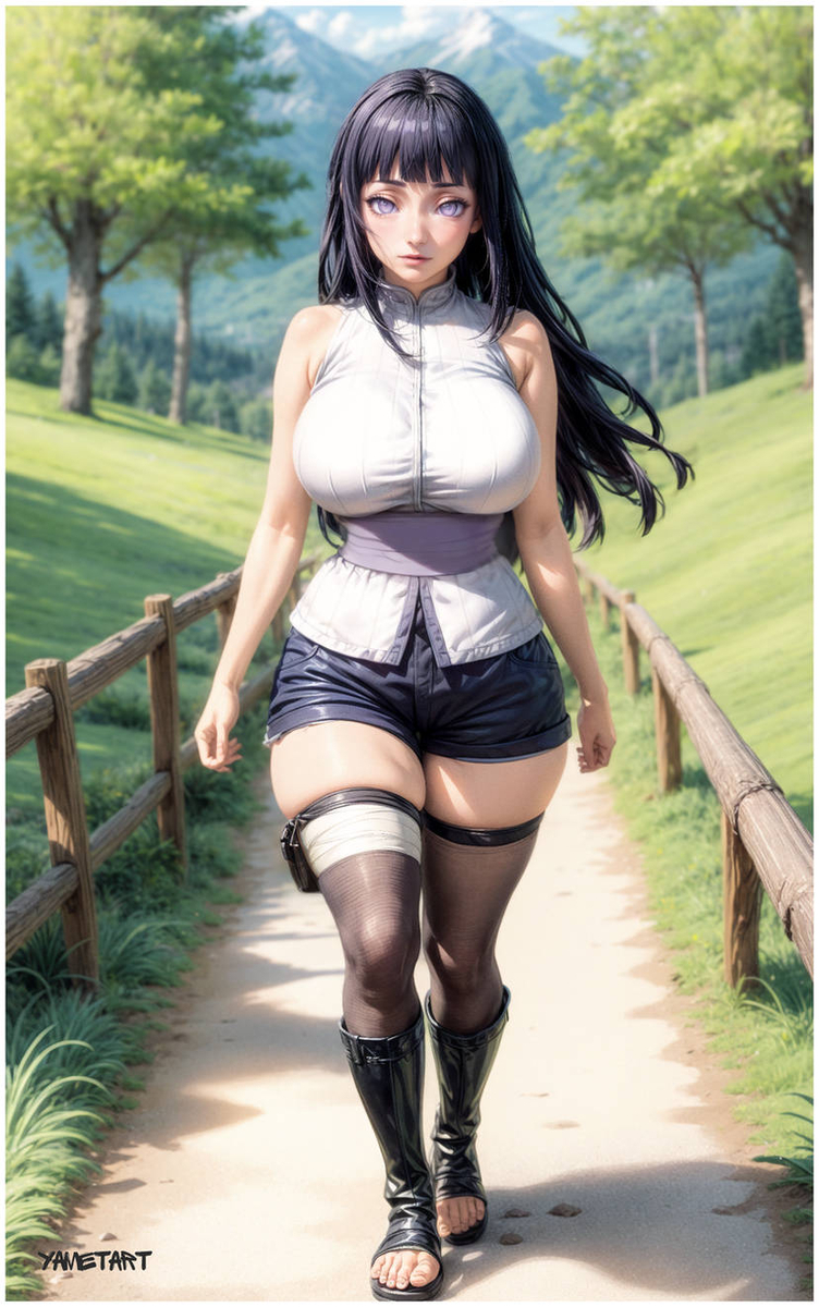 Hinata Hyuga #02-pixiv插画-作品交流服务
